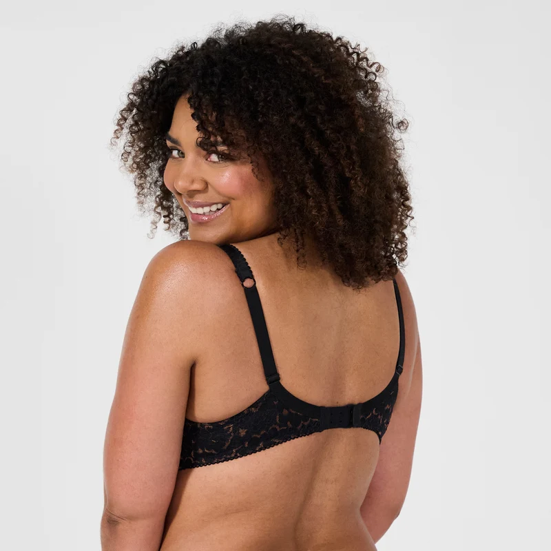 Soutien-gorge emboîtant noir Luccia