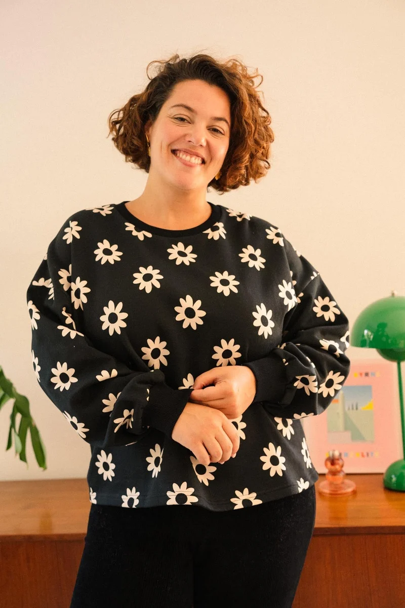 Sweat & Jogging 100% Coton - Dahlia Noir