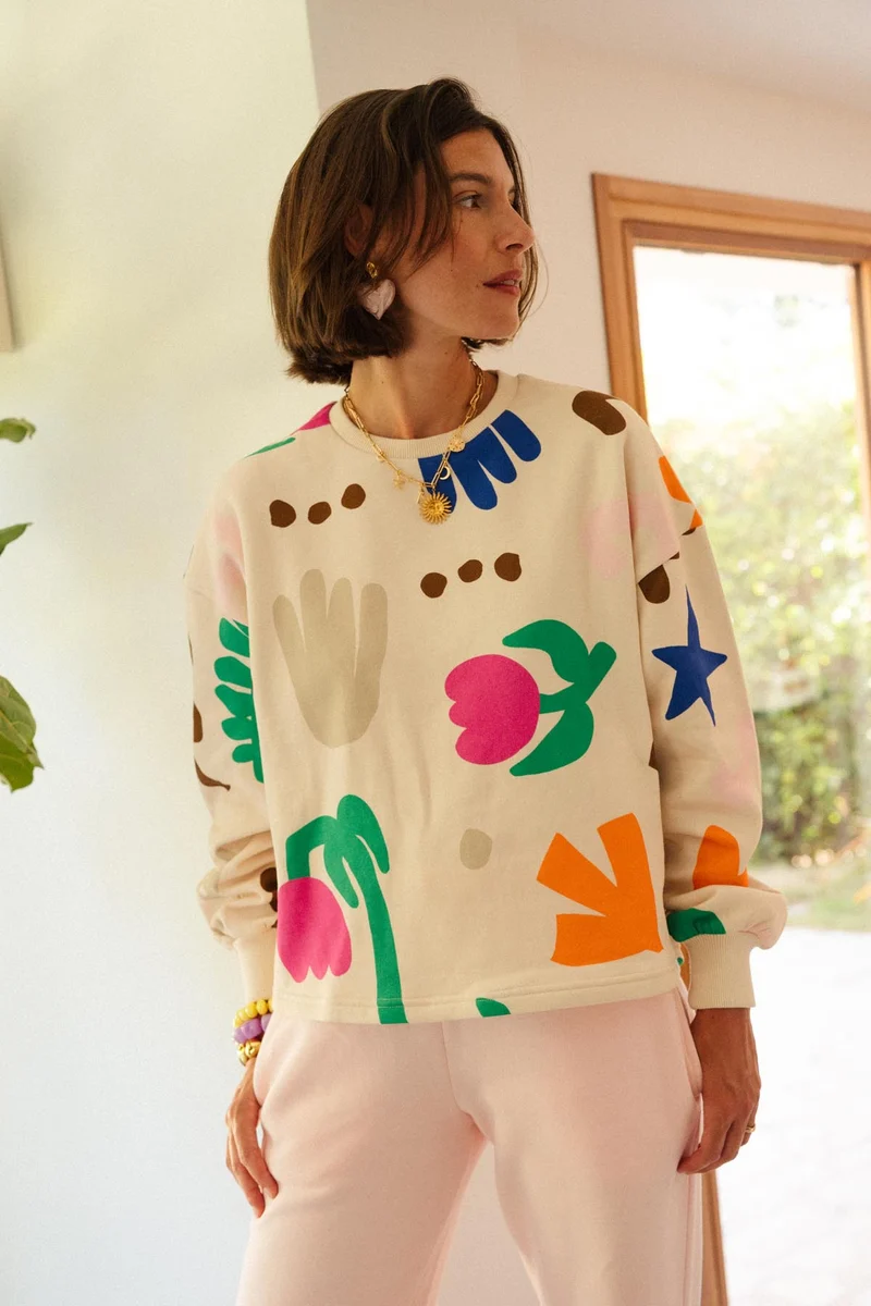 Sweat & Jogging 100% Coton - Mini Souk / Rose Blush