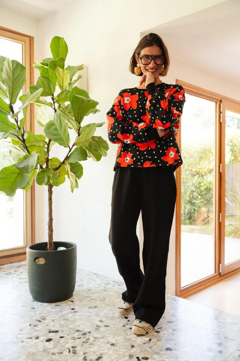 Sweat & Jogging 100% Coton - Atlas Rouge / Noir