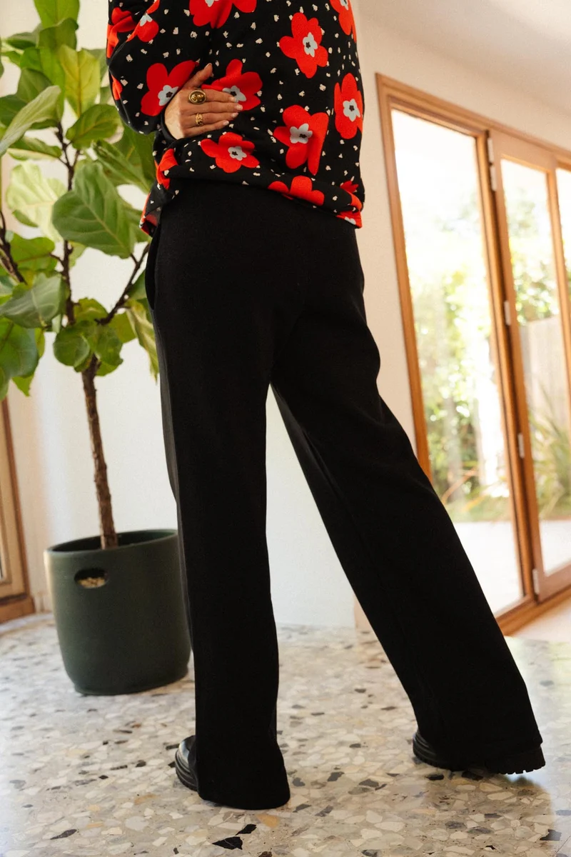 Sweat & Jogging 100% Coton - Atlas Rouge / Noir