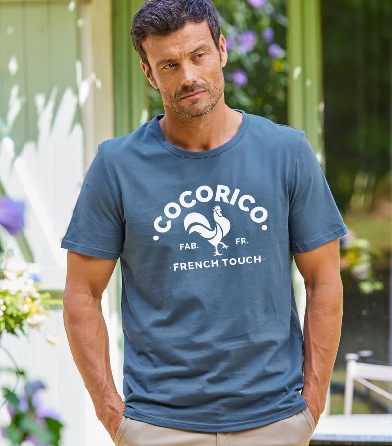 T-shirt Homme Azur - Coq Français