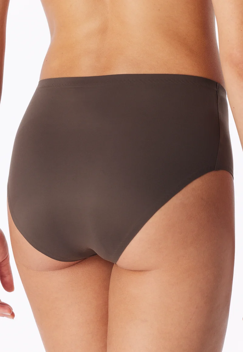 High Waist Slip Seamless Braun - Invisible Soft