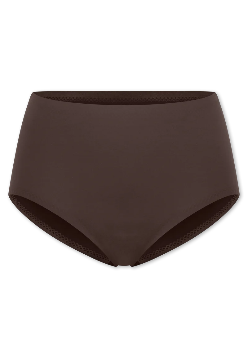 High Waist Slip Seamless Braun - Invisible Soft