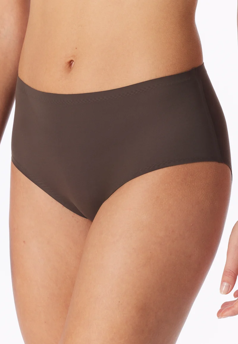 High Waist Slip Seamless Braun - Invisible Soft