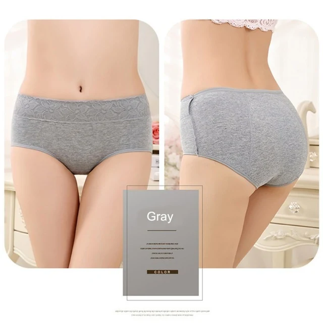ETOSELL Women Menstrual Period Underwear Ladies Cozy Lace Sexy Panties Seamless Physiological Leakproof Underwear Briefs