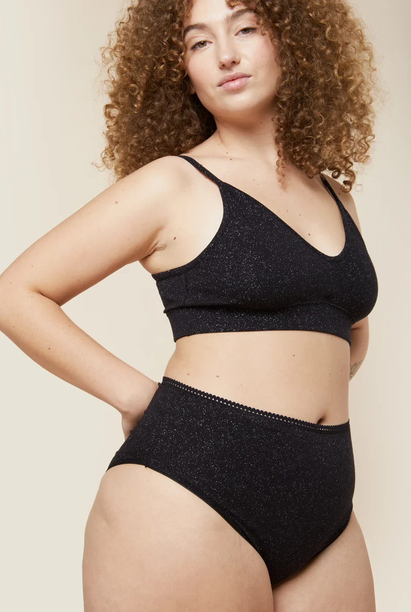 1 BRASSIERE + 1 CULOTTE - Paillettes