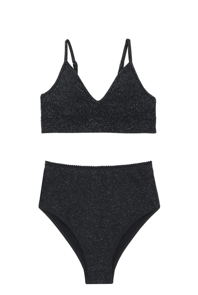 1 BRASSIERE + 1 CULOTTE - Paillettes