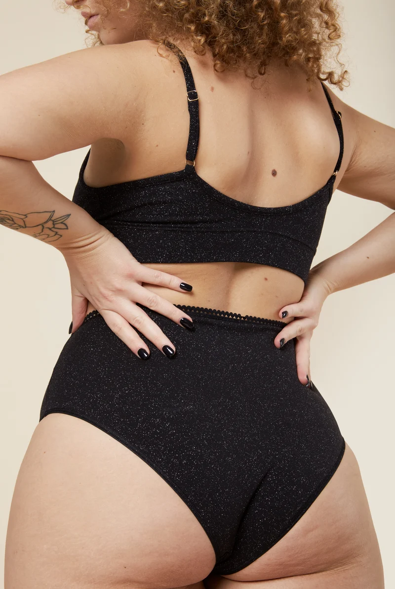 1 BRASSIERE + 1 CULOTTE - Paillettes