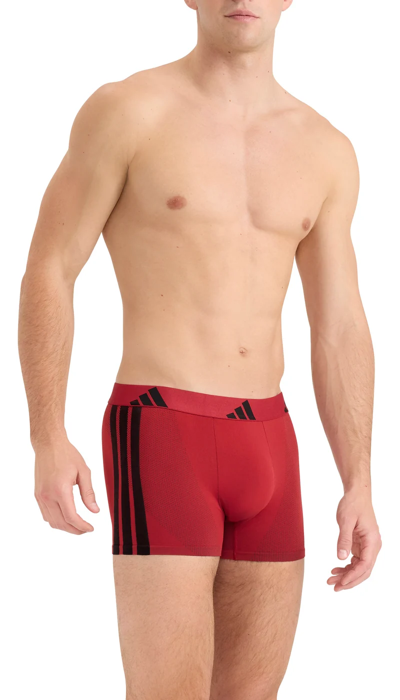 Enge Boxershorts 2er-Pack Schwarz/Rot - ADIDAS