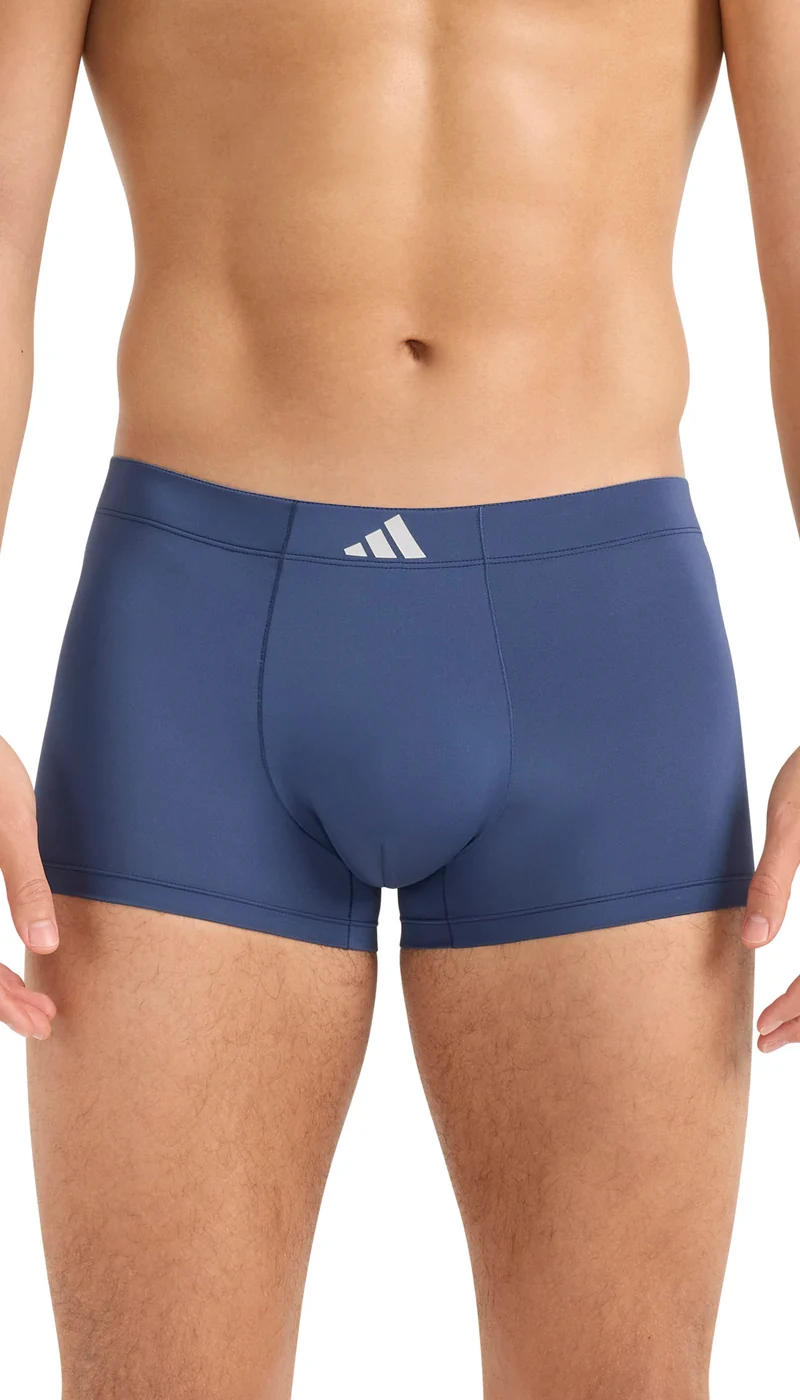 Enge Boxershorts 3er-Pack Schwarz/Grün/Blau - ADIDAS