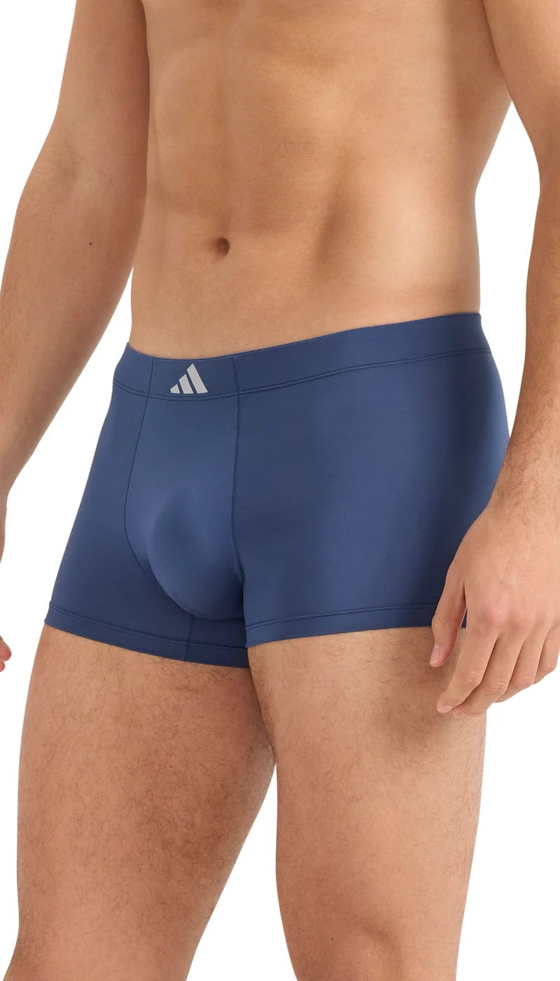 Enge Boxershorts 3er-Pack Schwarz/Grün/Blau - ADIDAS