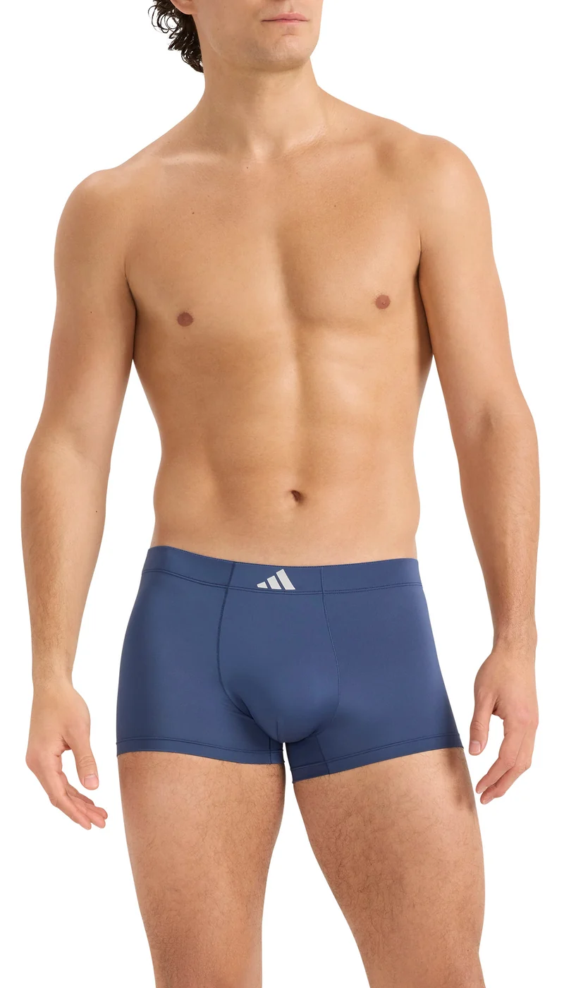 Enge Boxershorts 3er-Pack Schwarz/Grün/Blau - ADIDAS