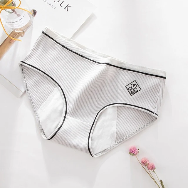 Menstrual Panties For Women Leak Proof Physiological Period Briefs Cotton Waterproof Underwear Female Underpants #F