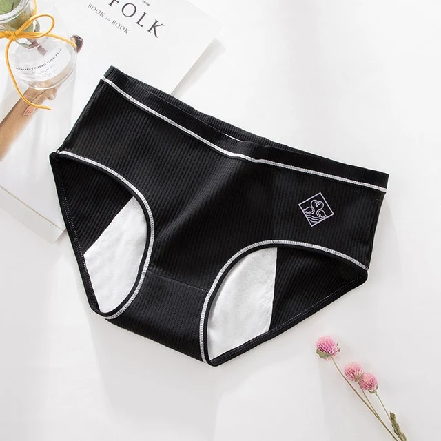 Menstrual Panties For Women Leak Proof Physiological Period Briefs Cotton Waterproof Underwear Female Underpants #F