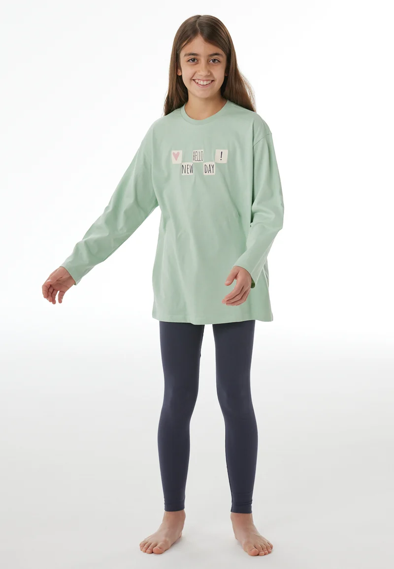 Schlafanzug Mint/Dunkelblau - Nightwear