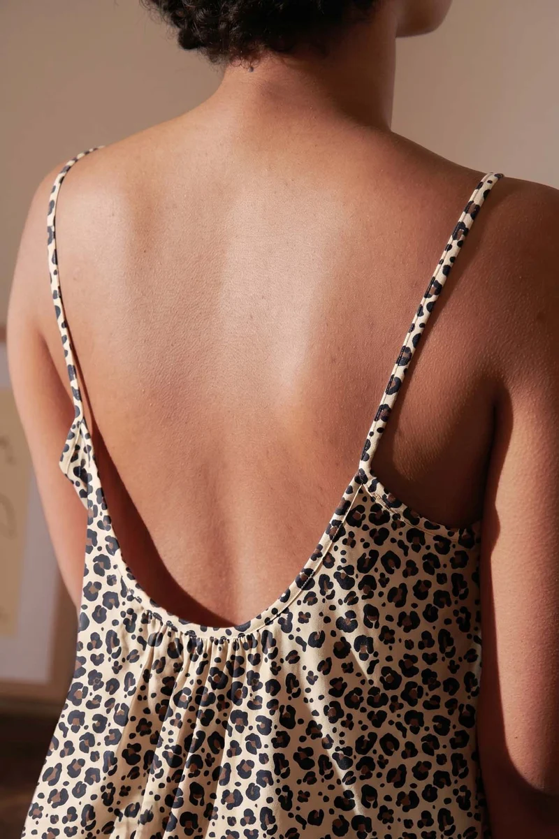 Nuisette Coton BIO - Léopard