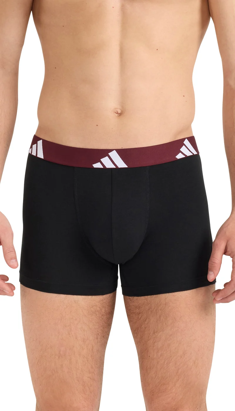 Enge Boxershorts 5er-Pack Schwarz gemustert - ADIDAS