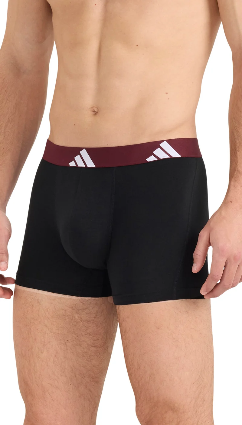 Enge Boxershorts 5er-Pack Schwarz gemustert - ADIDAS
