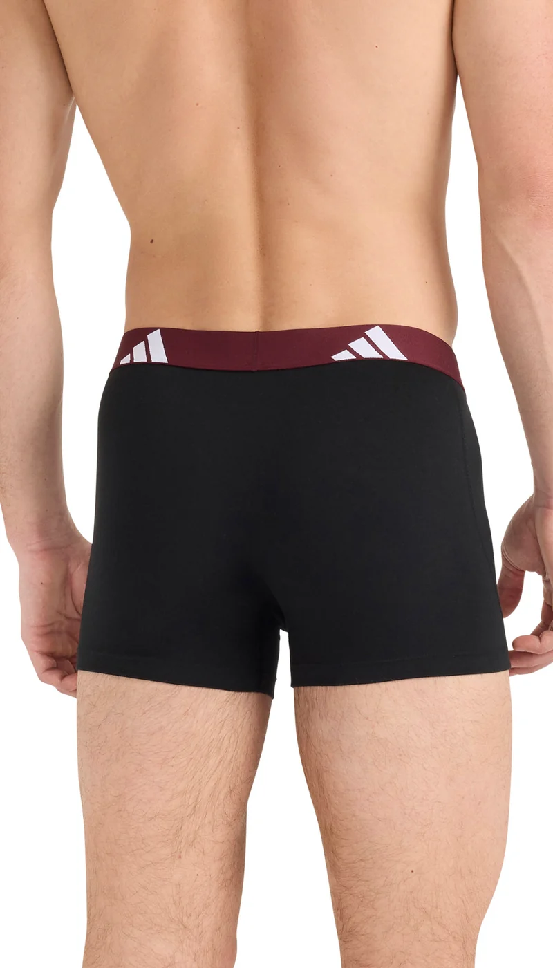 Enge Boxershorts 5er-Pack Schwarz gemustert - ADIDAS