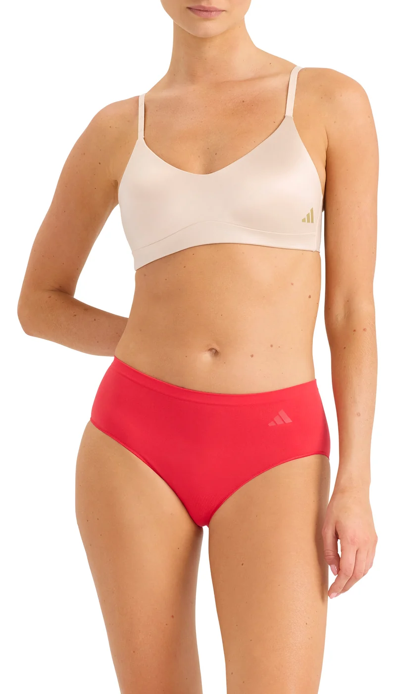 Hipster Slip 3er-Pack Rot/Blau/Braun - ADIDAS