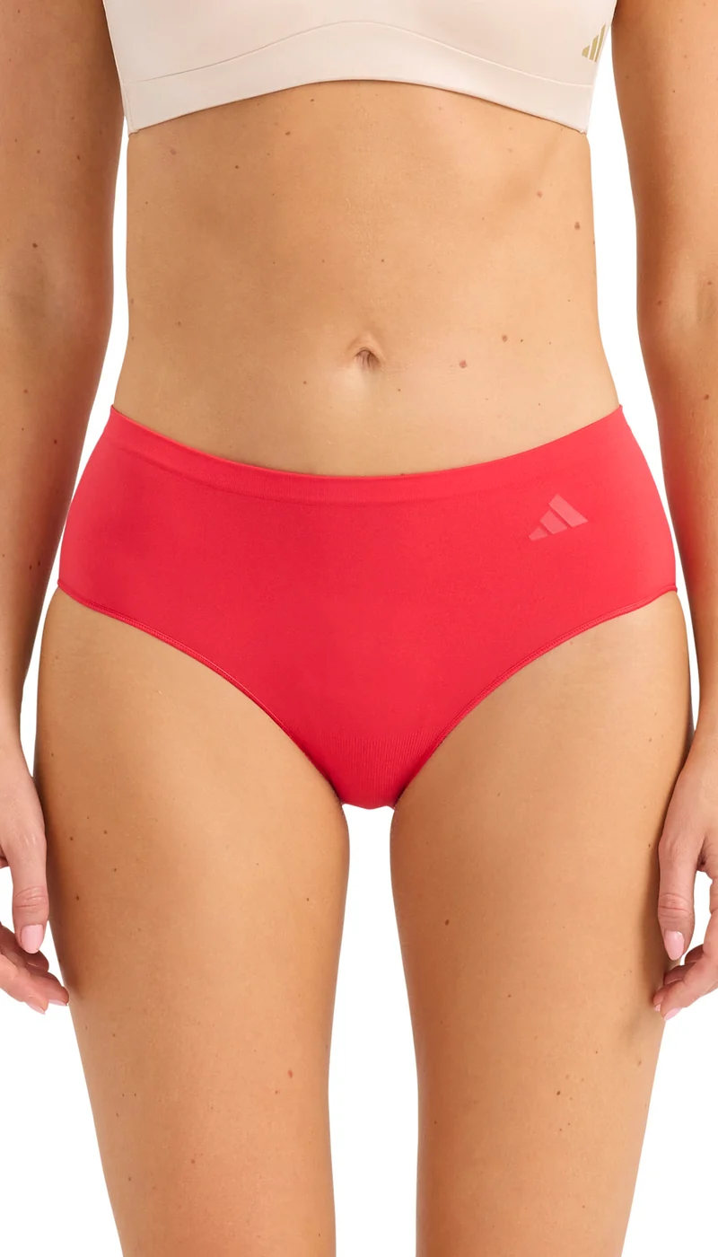 Hipster Slip 3er-Pack Rot/Blau/Braun - ADIDAS
