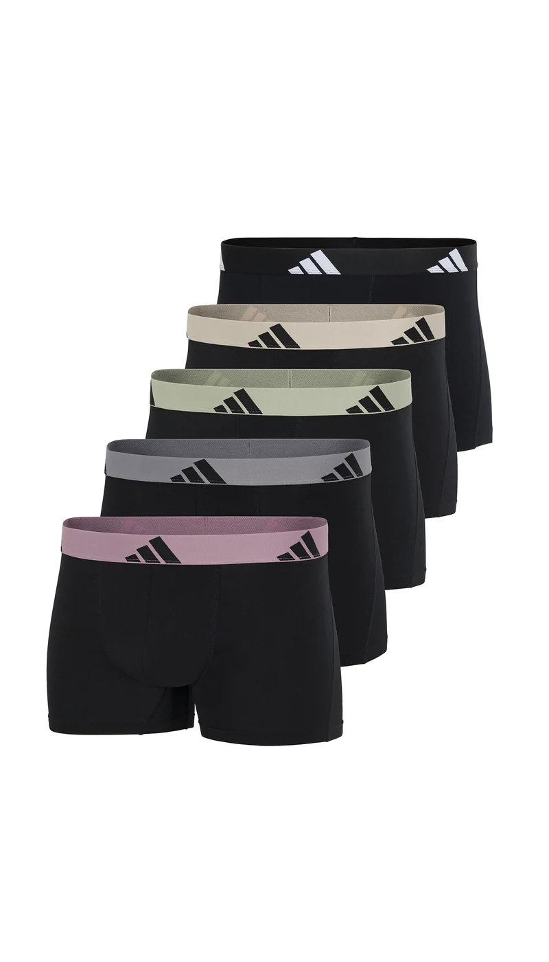 Enge Boxershorts 5er-Pack Schwarz - ADIDAS