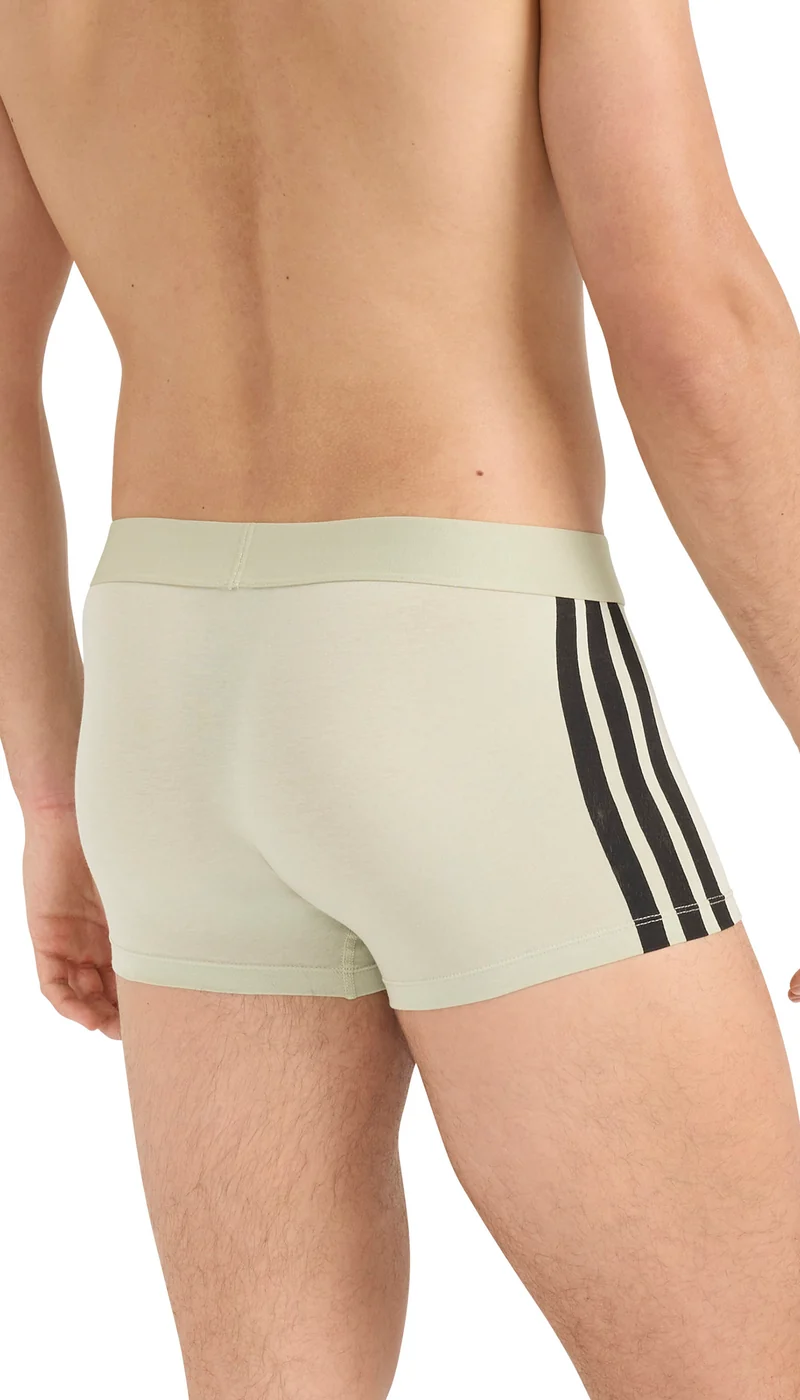 Enge Boxershorts 2er-Pack Schwarz/Grün - ADIDAS