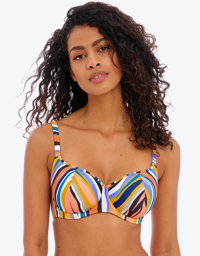 Freya Torra Bay Sweetheart Bikini Top Multi