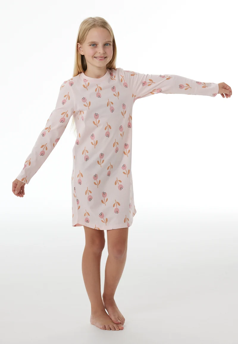 Nachthemd langarm Bunt gemustert - Kids Nightwear