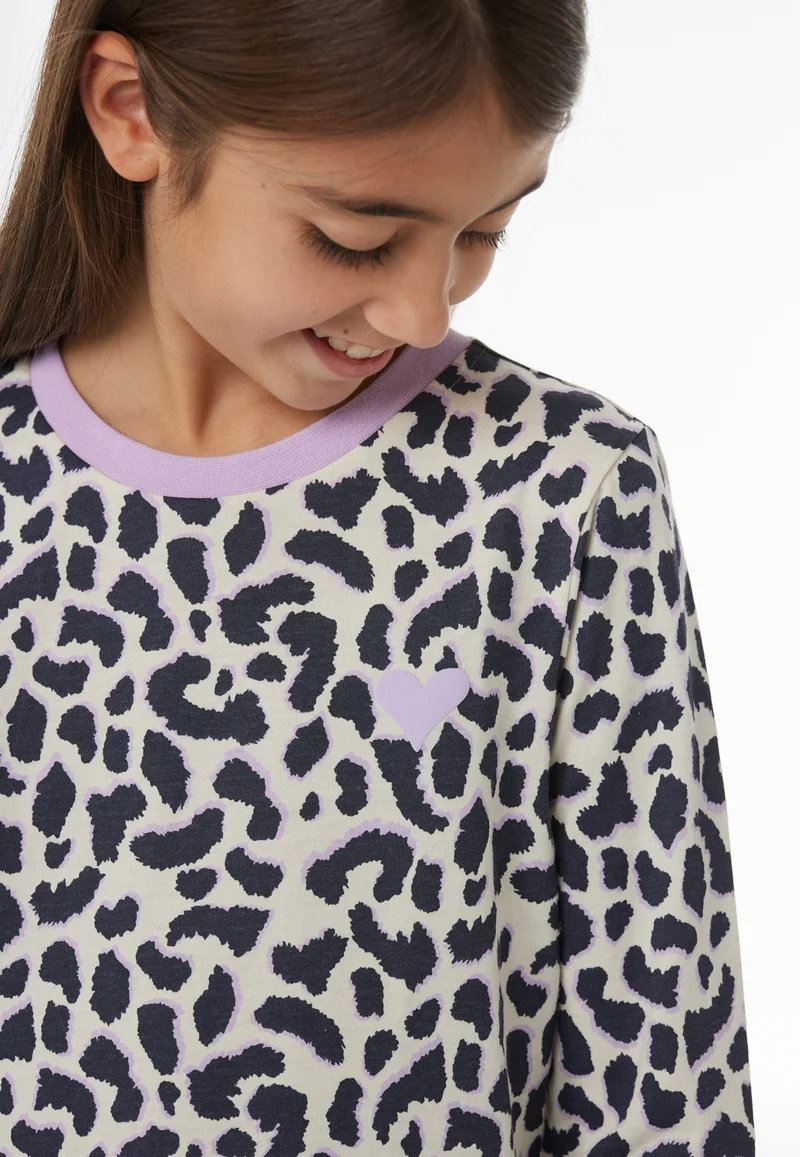 Nachthemd langarm Bunt gemustert - Nightwear