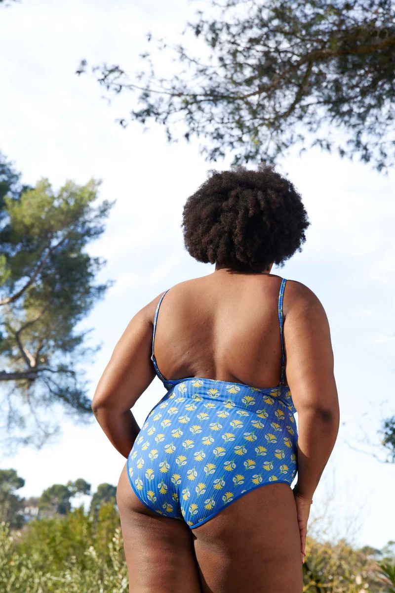Maillot 1 Pièce Classique - Luberon Bleu