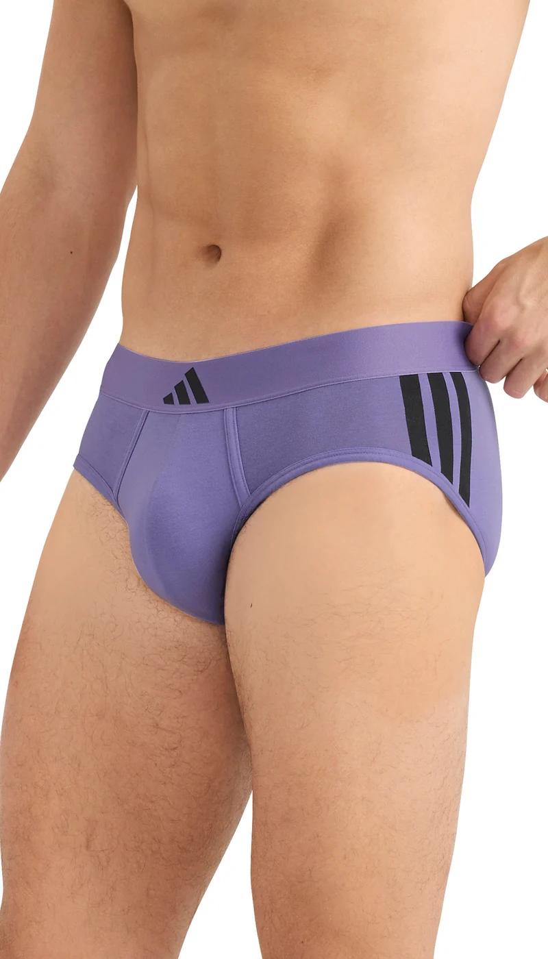 Slip 2er-Pack Schwarz/Lila - ADIDAS