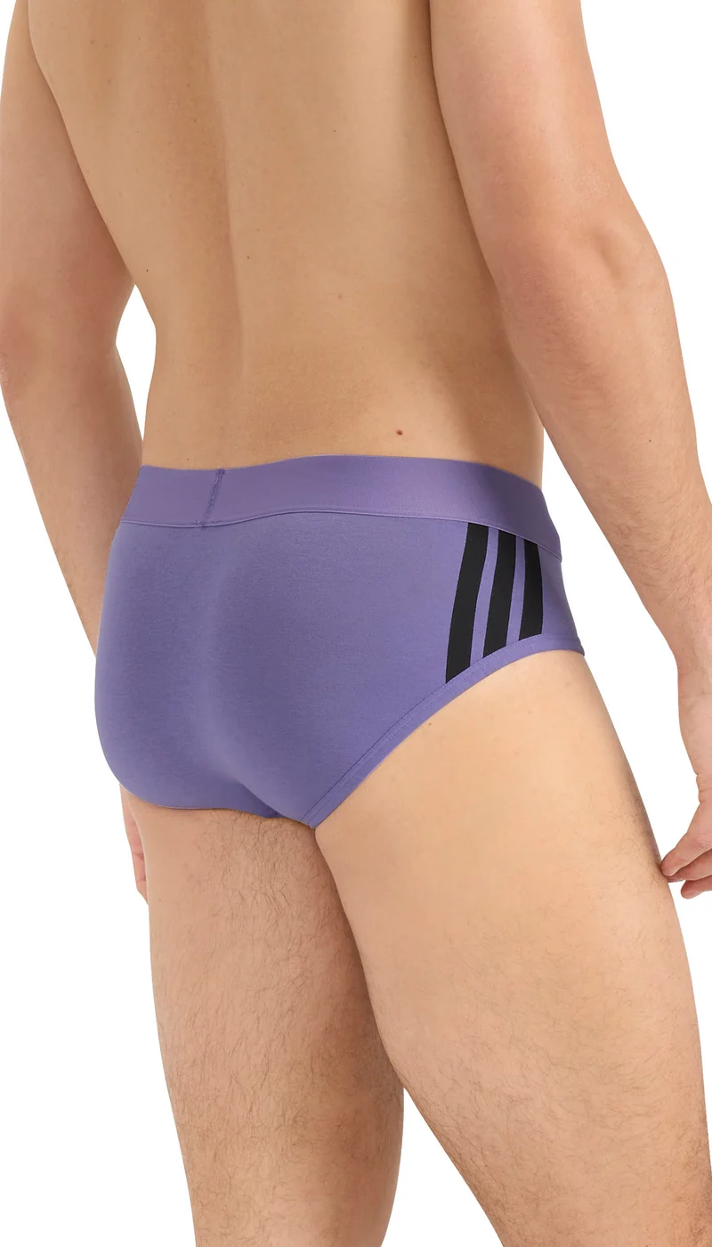 Slip 2er-Pack Schwarz/Lila - ADIDAS