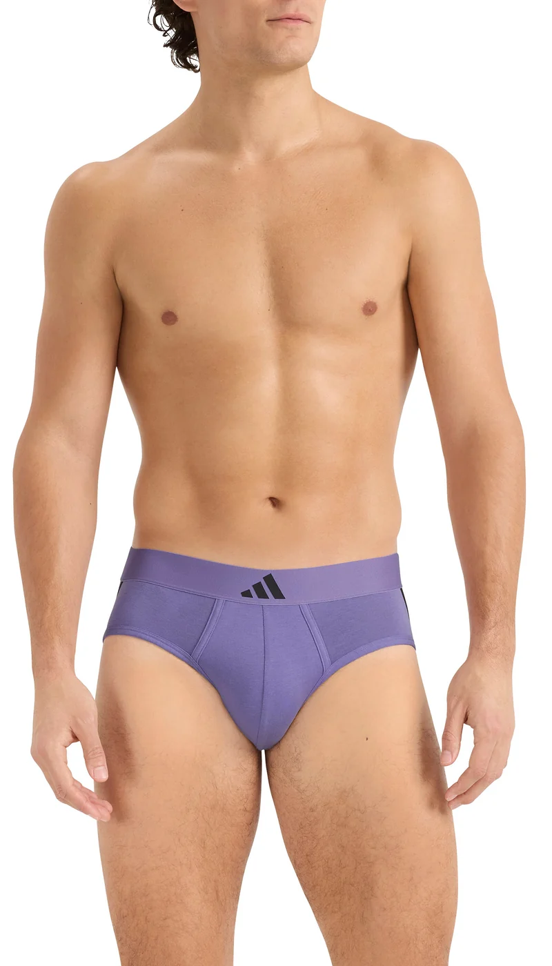 Slip 2er-Pack Schwarz/Lila - ADIDAS