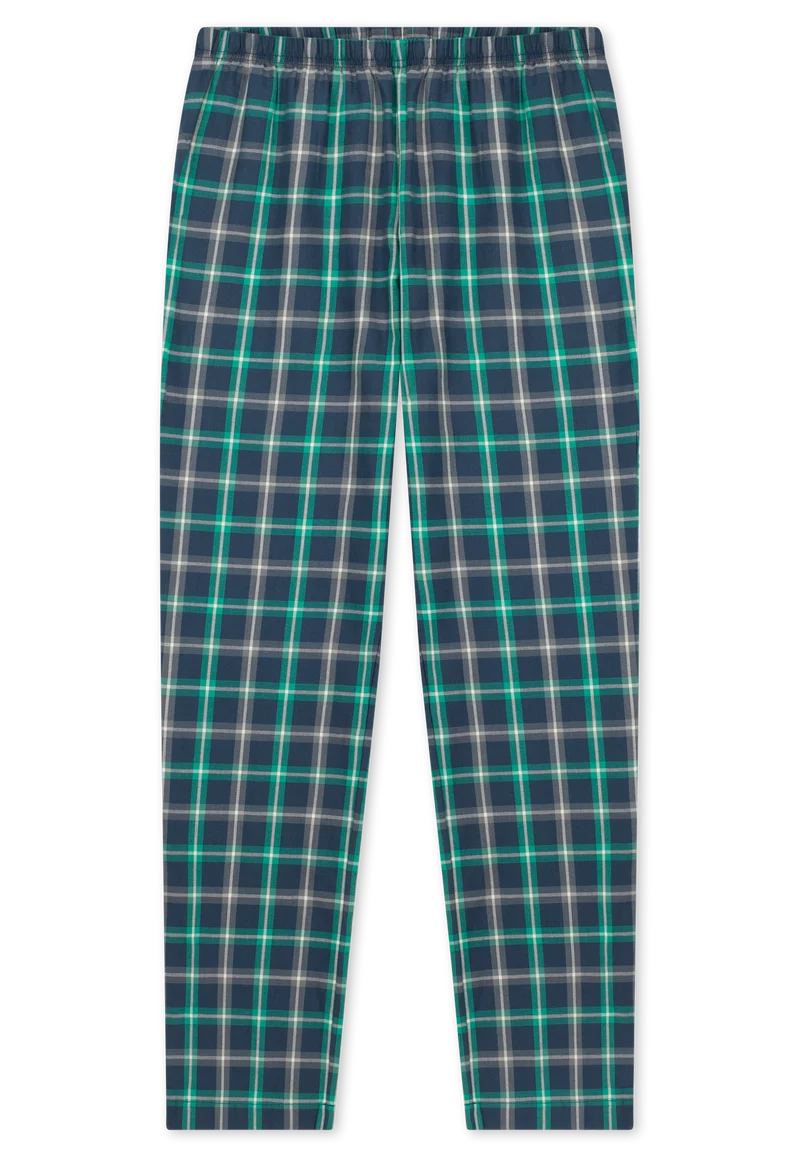 Schlafanzug Grün/Blau kariert - Nightwear