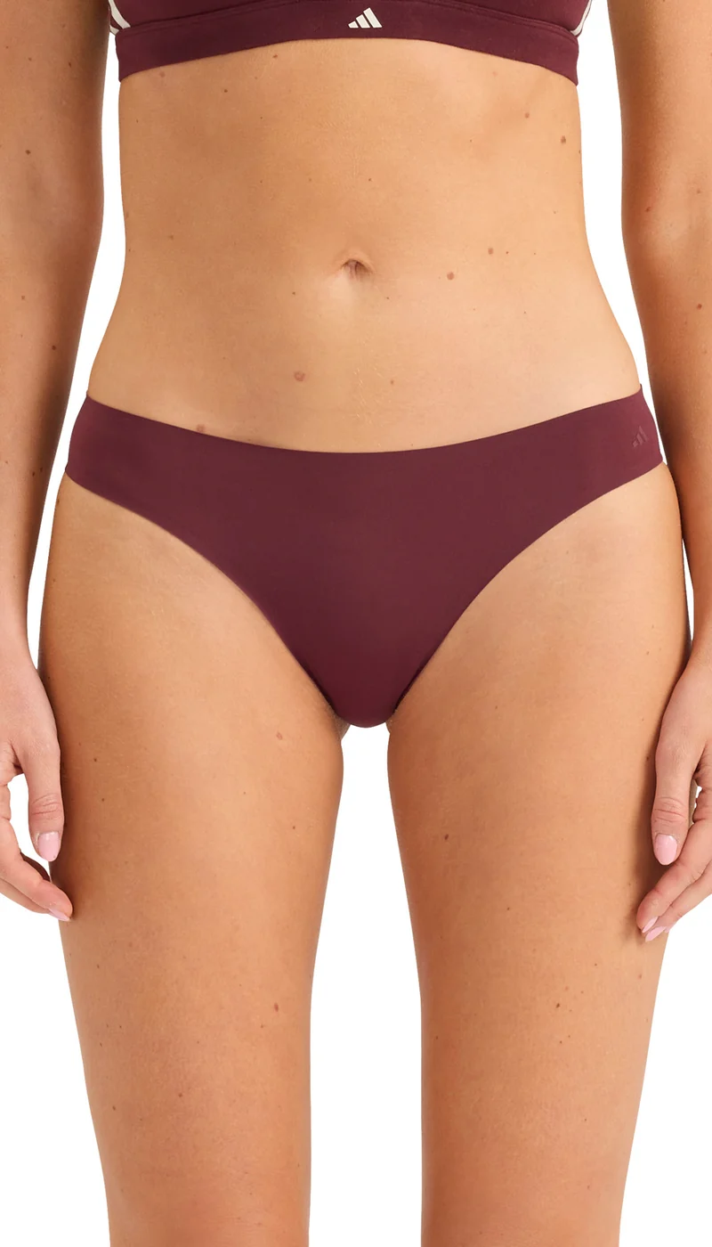 Slip 3er-Pack Bordeaux/Beige/Schwarz - ADIDAS