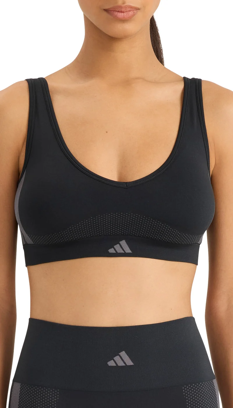 Bustier mit herausnehmbaren Pads Schwarz - ADIDAS