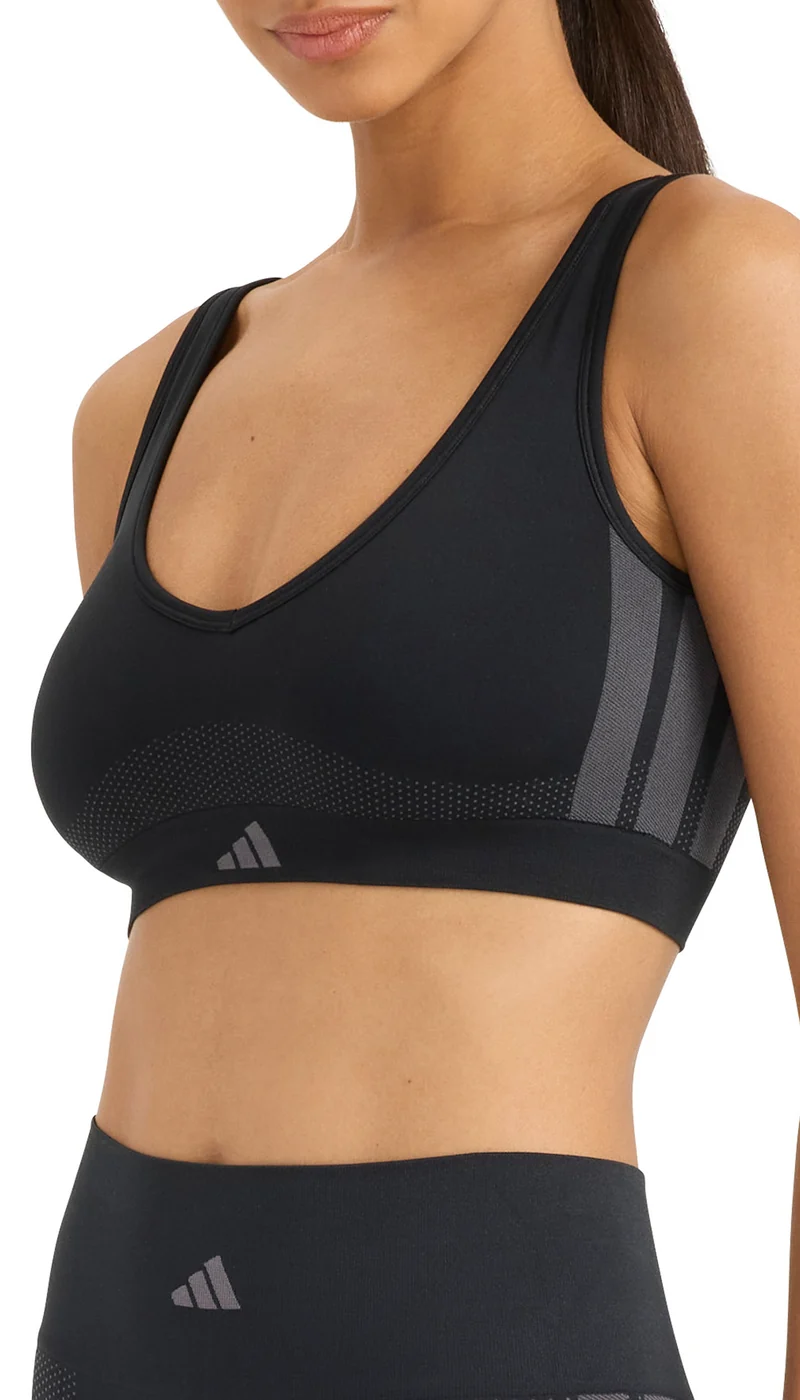 Bustier mit herausnehmbaren Pads Schwarz - ADIDAS