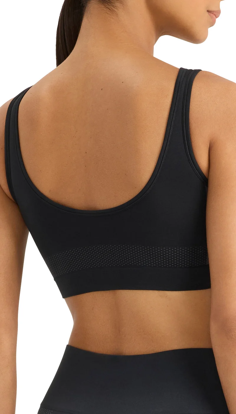 Bustier mit herausnehmbaren Pads Schwarz - ADIDAS