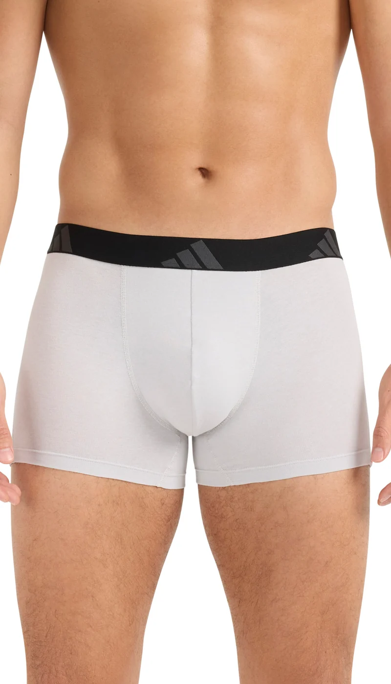 Enge Boxershorts 3er-Pack Bunt gemustert - ADIDAS