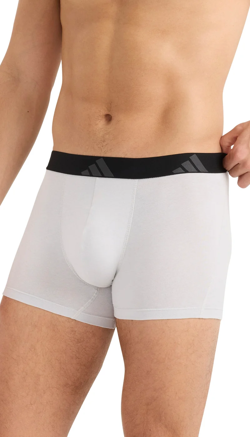 Enge Boxershorts 3er-Pack Bunt gemustert - ADIDAS