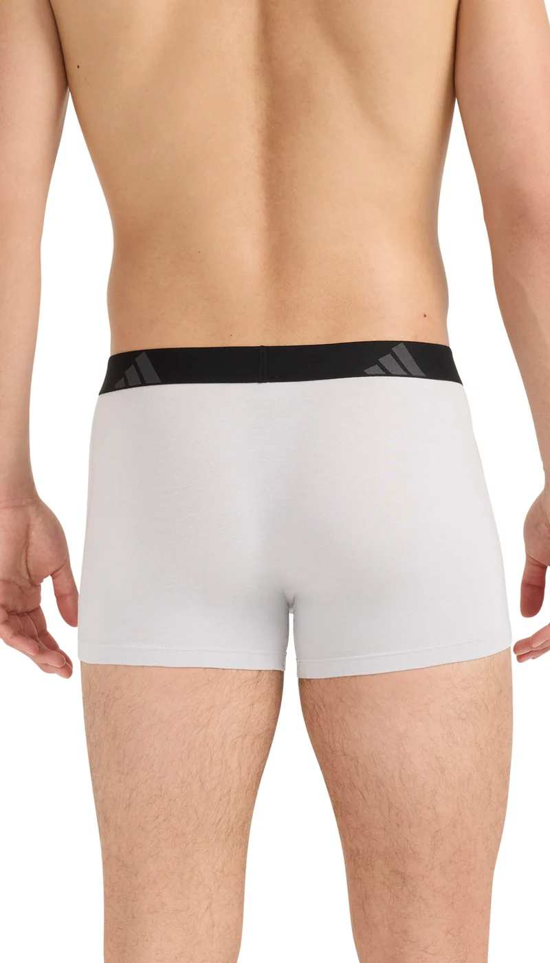 Enge Boxershorts 3er-Pack Bunt gemustert - ADIDAS