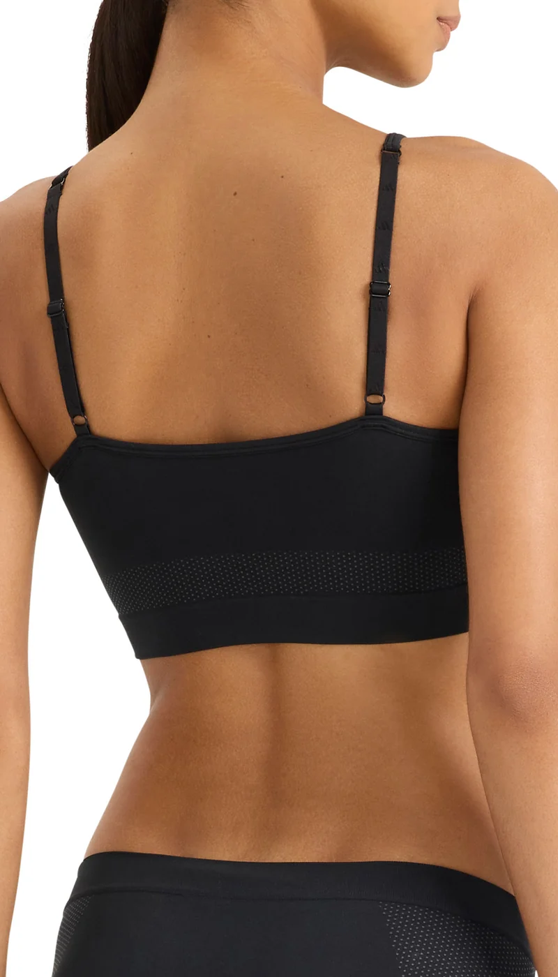 Bustier mit herausnehmbaren Pads Schwarz - ADIDAS