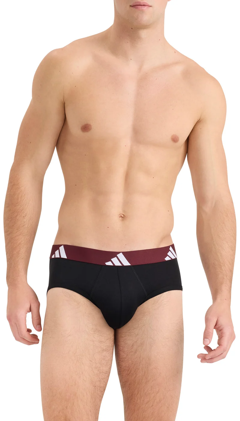 Slip 3er-Pack Schwarz gemustert - ADIDAS