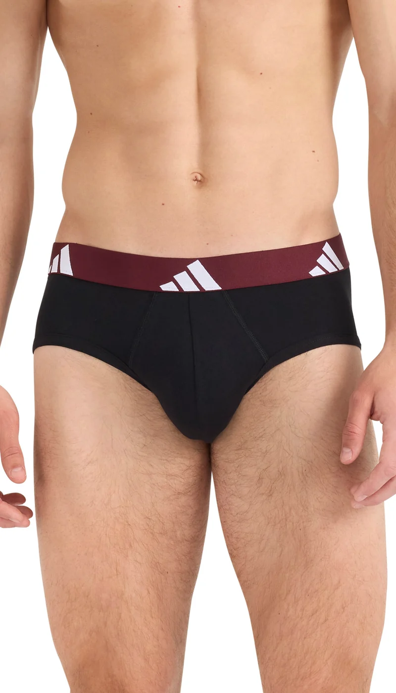 Slip 3er-Pack Schwarz gemustert - ADIDAS