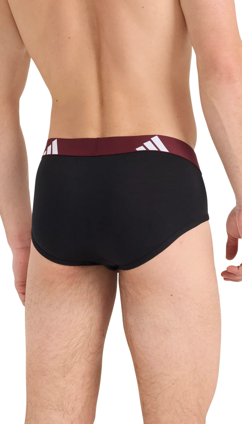 Slip 3er-Pack Schwarz gemustert - ADIDAS