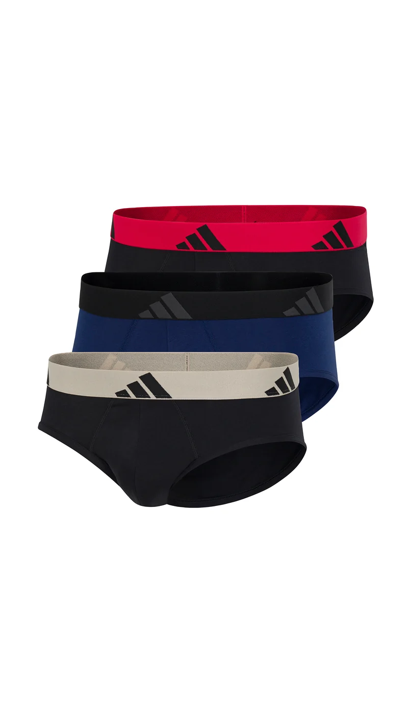 Slip 3er-Pack Blau/Schwarz - ADIDAS