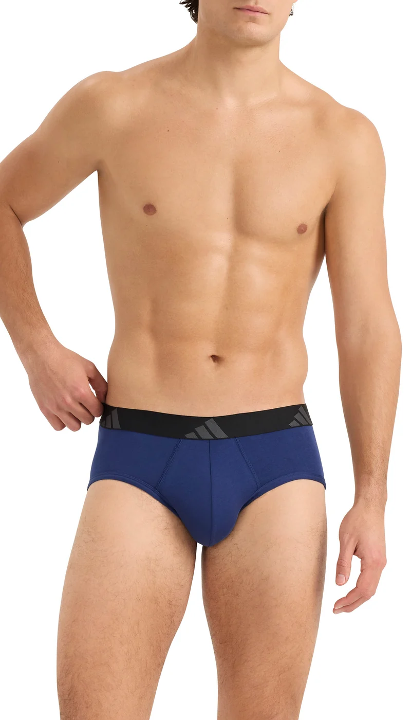 Slip 3er-Pack Blau/Schwarz - ADIDAS