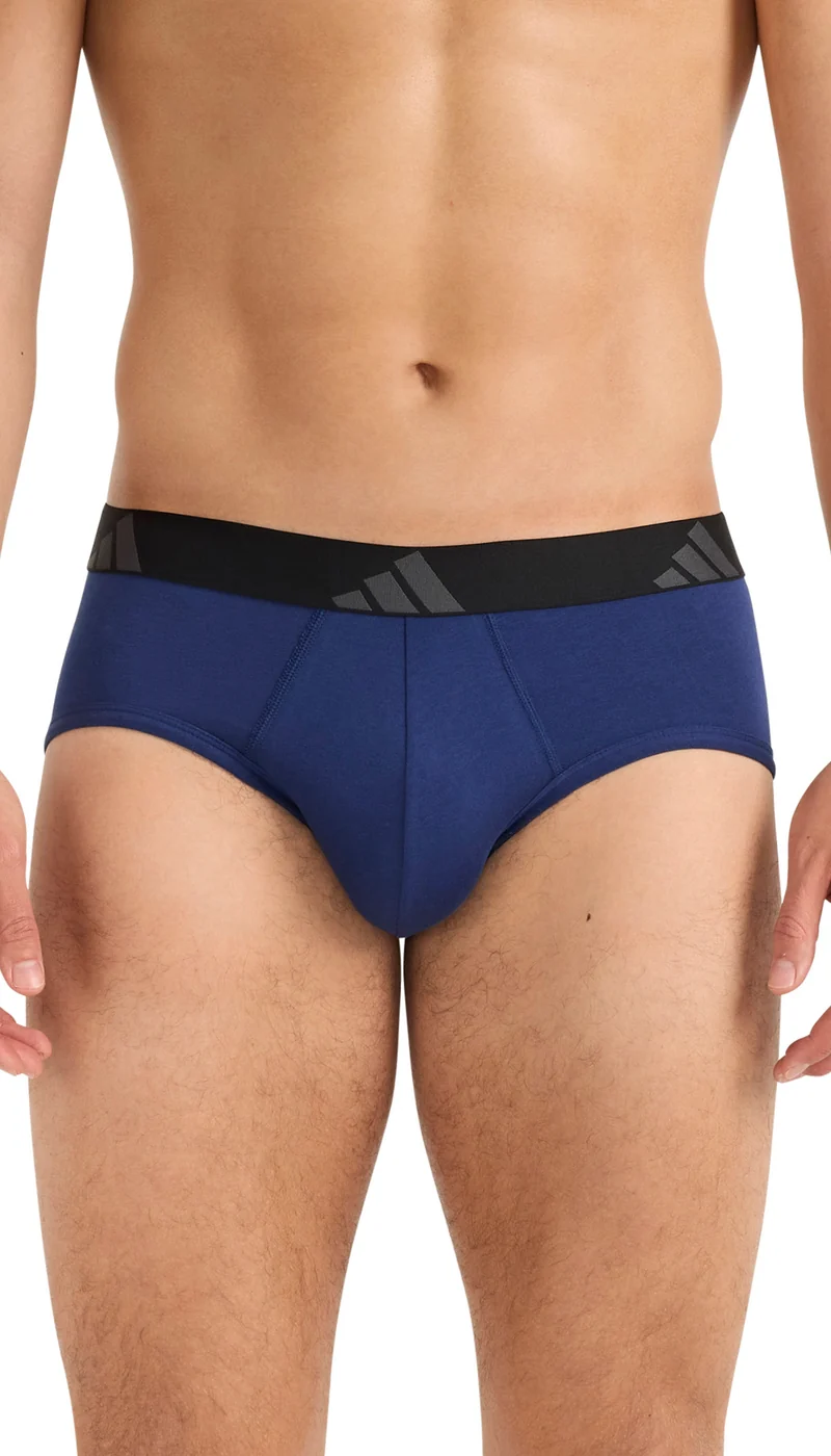 Slip 3er-Pack Blau/Schwarz - ADIDAS